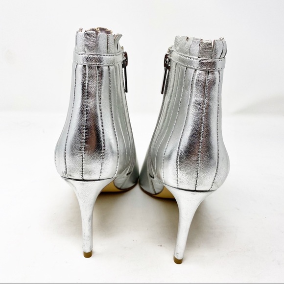 Rachel Zoe Metallic Point Toe Booties - Picture 5 of 7